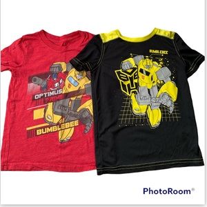 Bundle of 2 5T bumblebee t-shirts